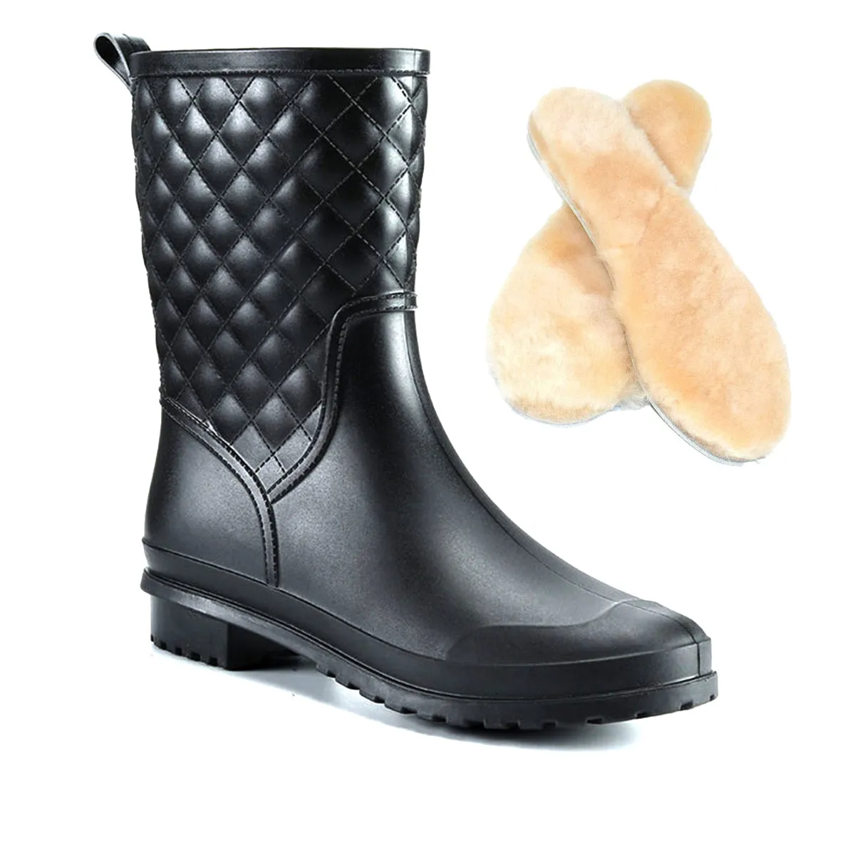 Alpha Short Gumboots Waterproof Boots