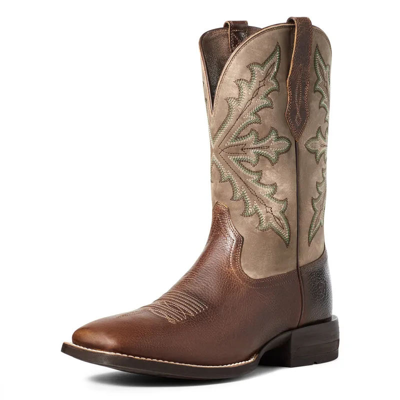 'Ariat' Men's 11" Qualifier Western Square Toe - Wicker