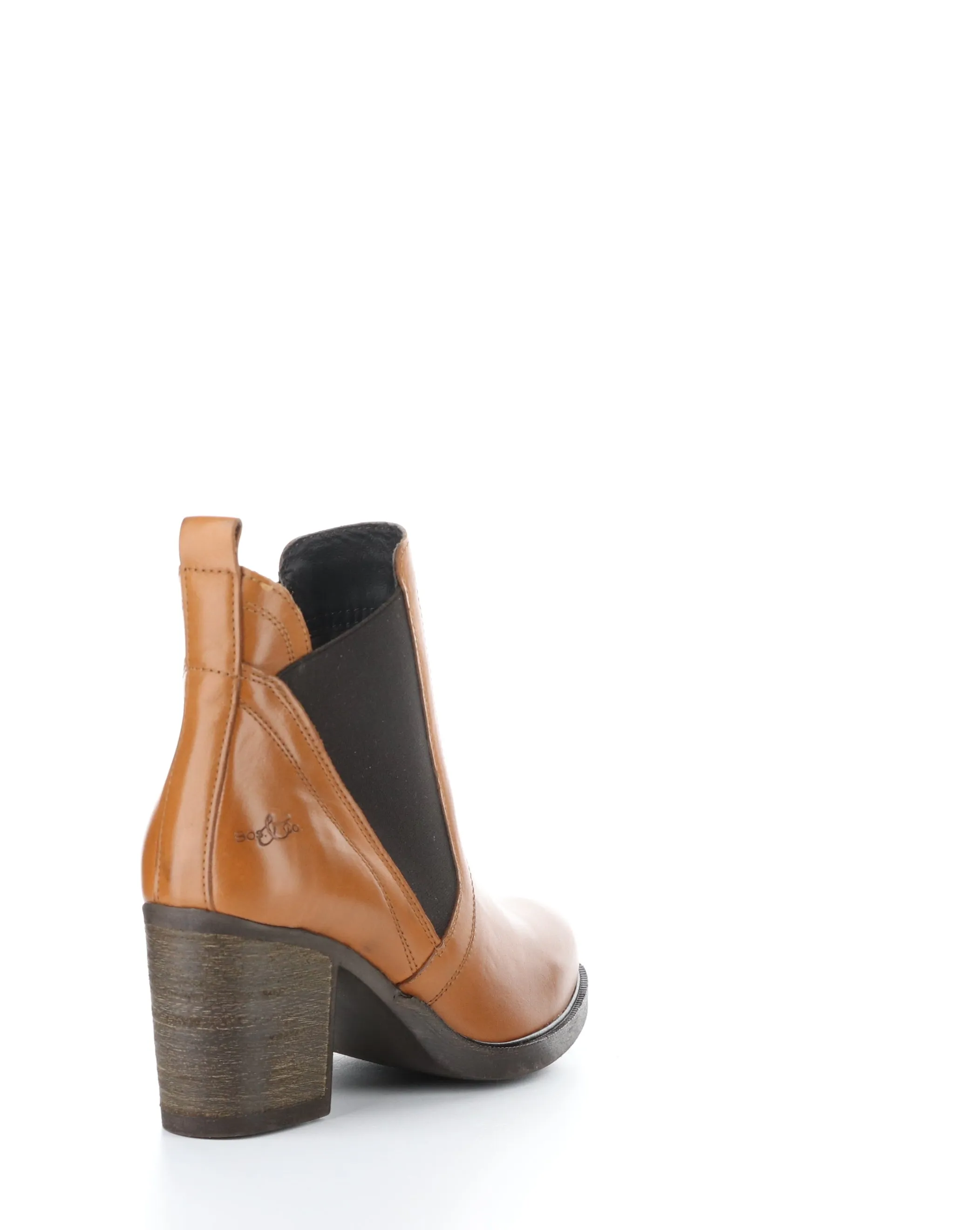 BELLINI BRITISH TAN/DK BRN Elasticated Boots