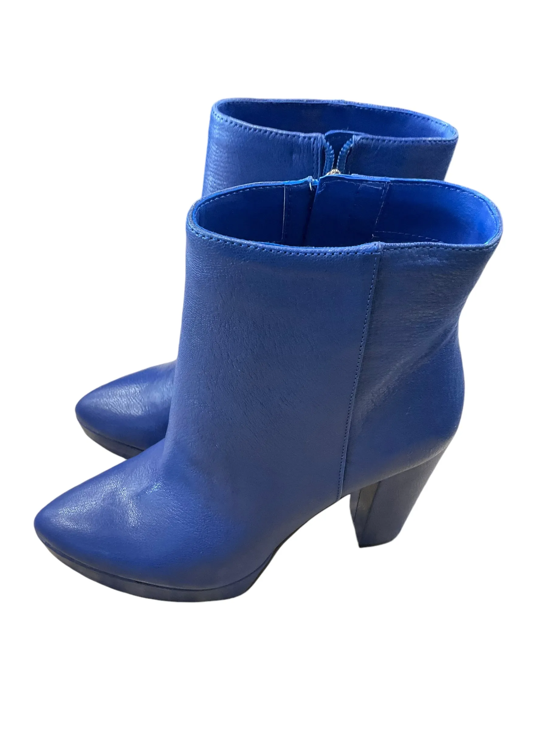 Boots Ankle Heels By Jessica Simpson In Blue, Size: 9