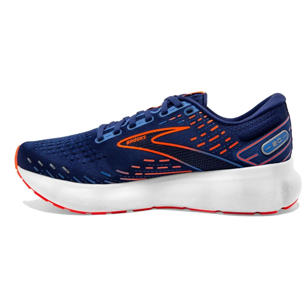 'Brooks' Men's Glycerin 20 - Blue Depths / Palace Blue / Orange