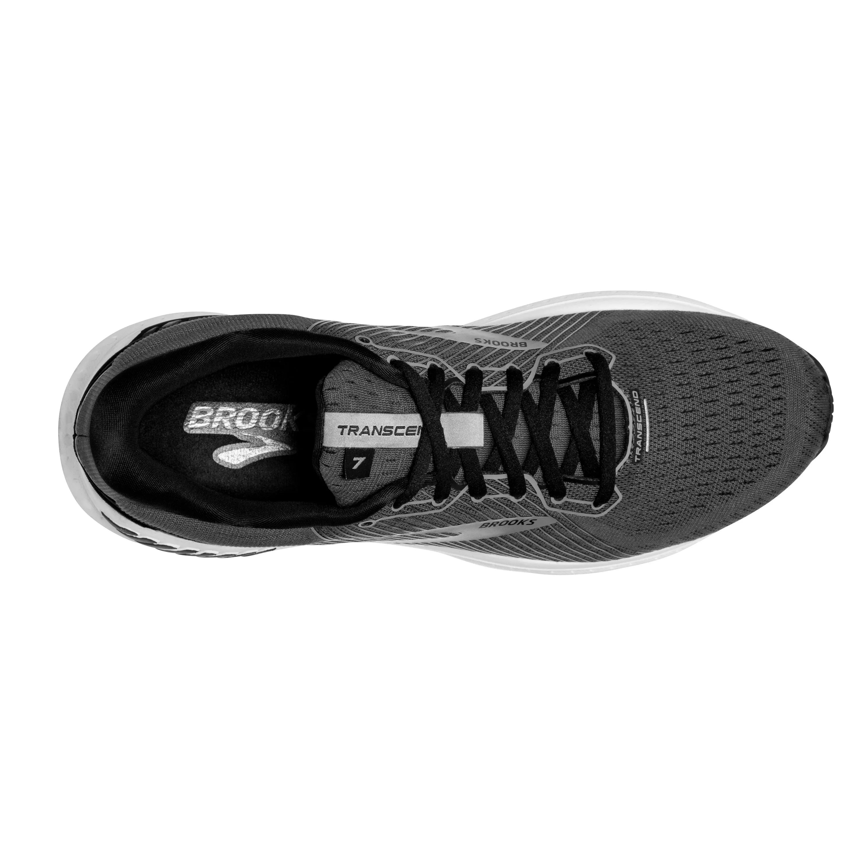 'Brooks' Men's Transcend 7 - Black / Grey