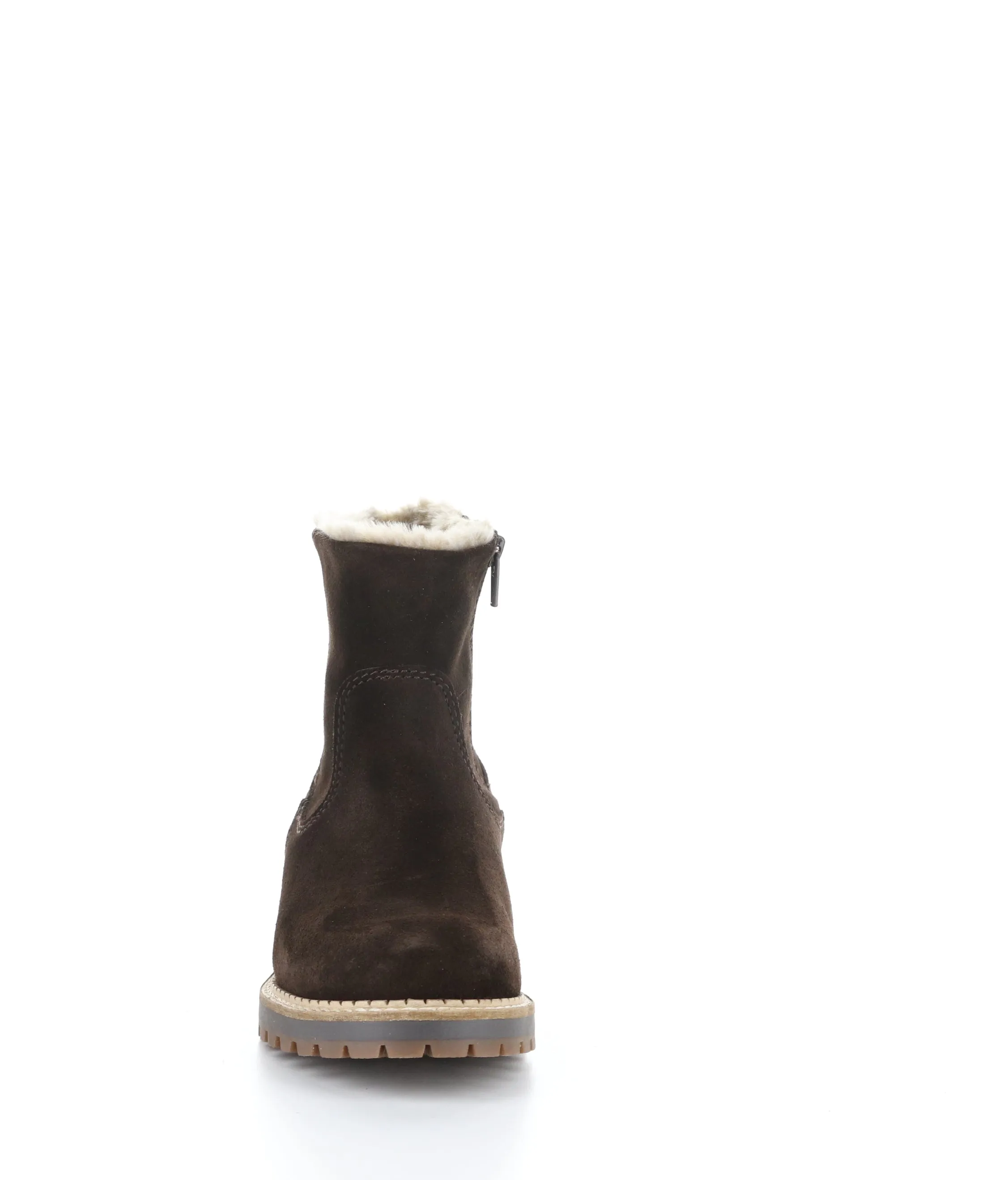 CALIB COFFEE Round Toe Boots