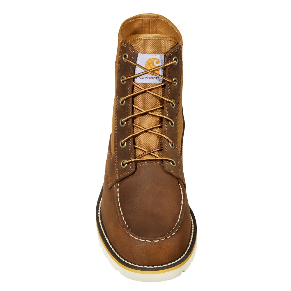 'Carhartt' Men's 6" Wedge EH Soft Toe - Brown