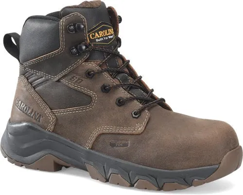 'Carolina' Men's 6 Subframe ESD Comp Toe - Brown