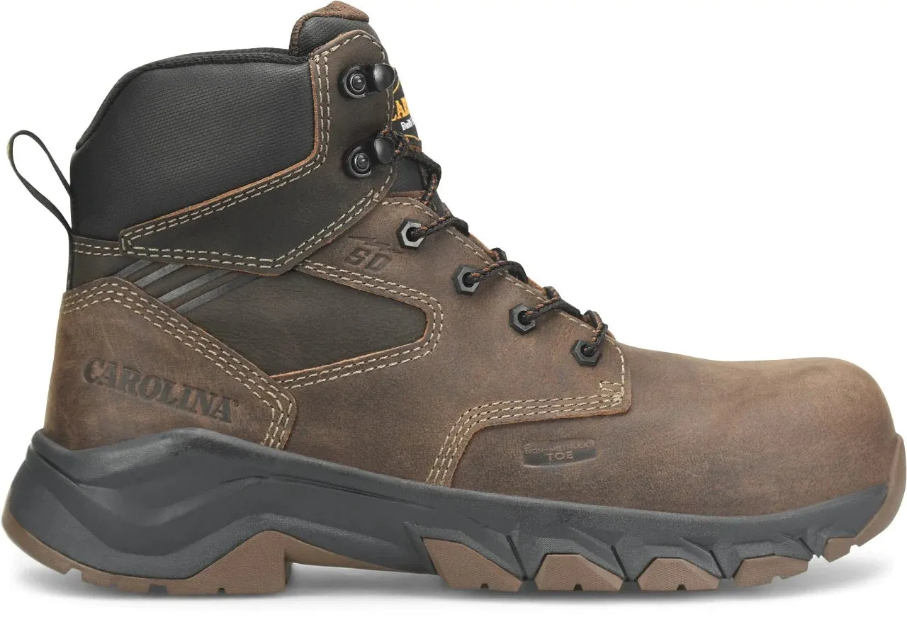 'Carolina' Men's 6 Subframe ESD Comp Toe - Brown