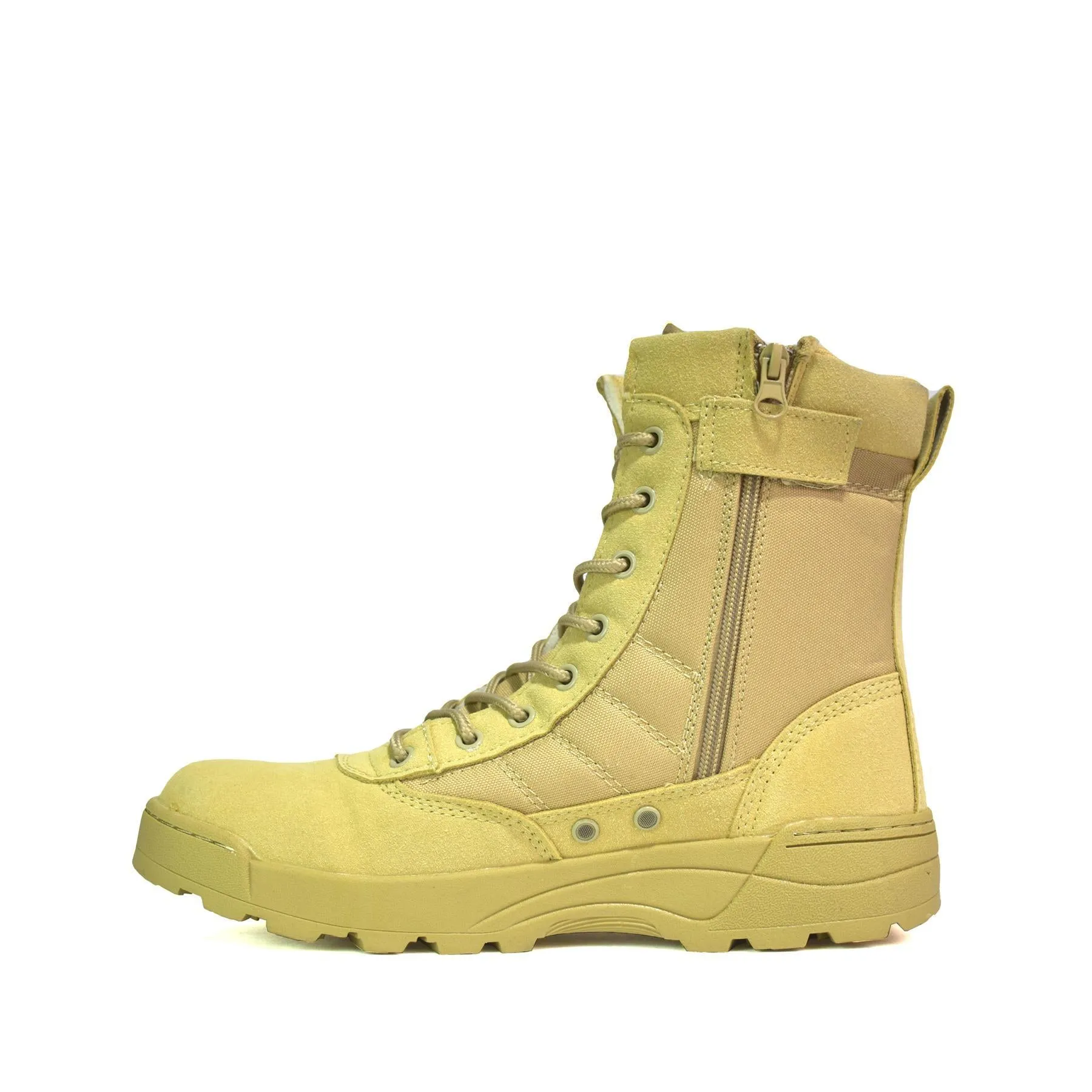 Combat Boots Yellow Sand