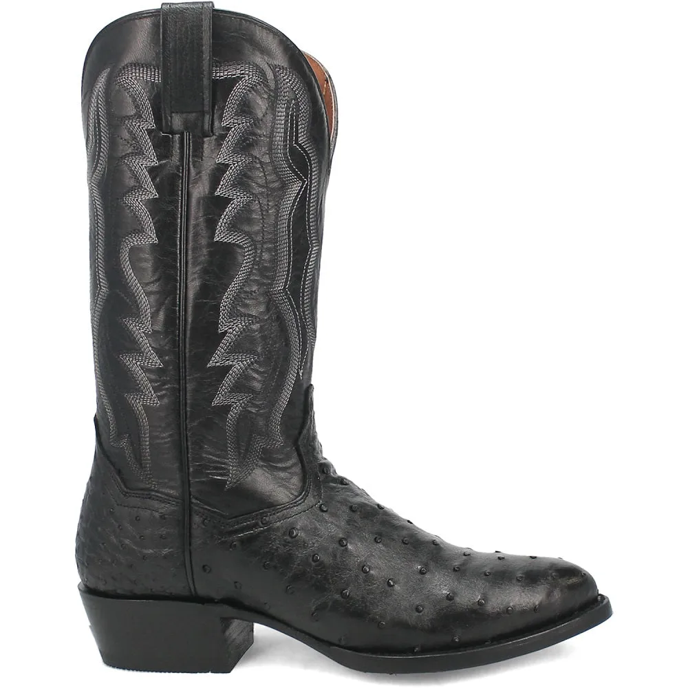 Dan Post Men's Tempe Full Quill Ostrich Leather Boot DP2321