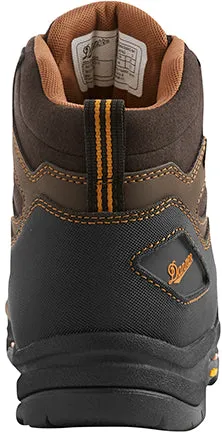 'Danner' Men's 4.5" Vicious WP Comp Toe Hiker - Brown / Orange