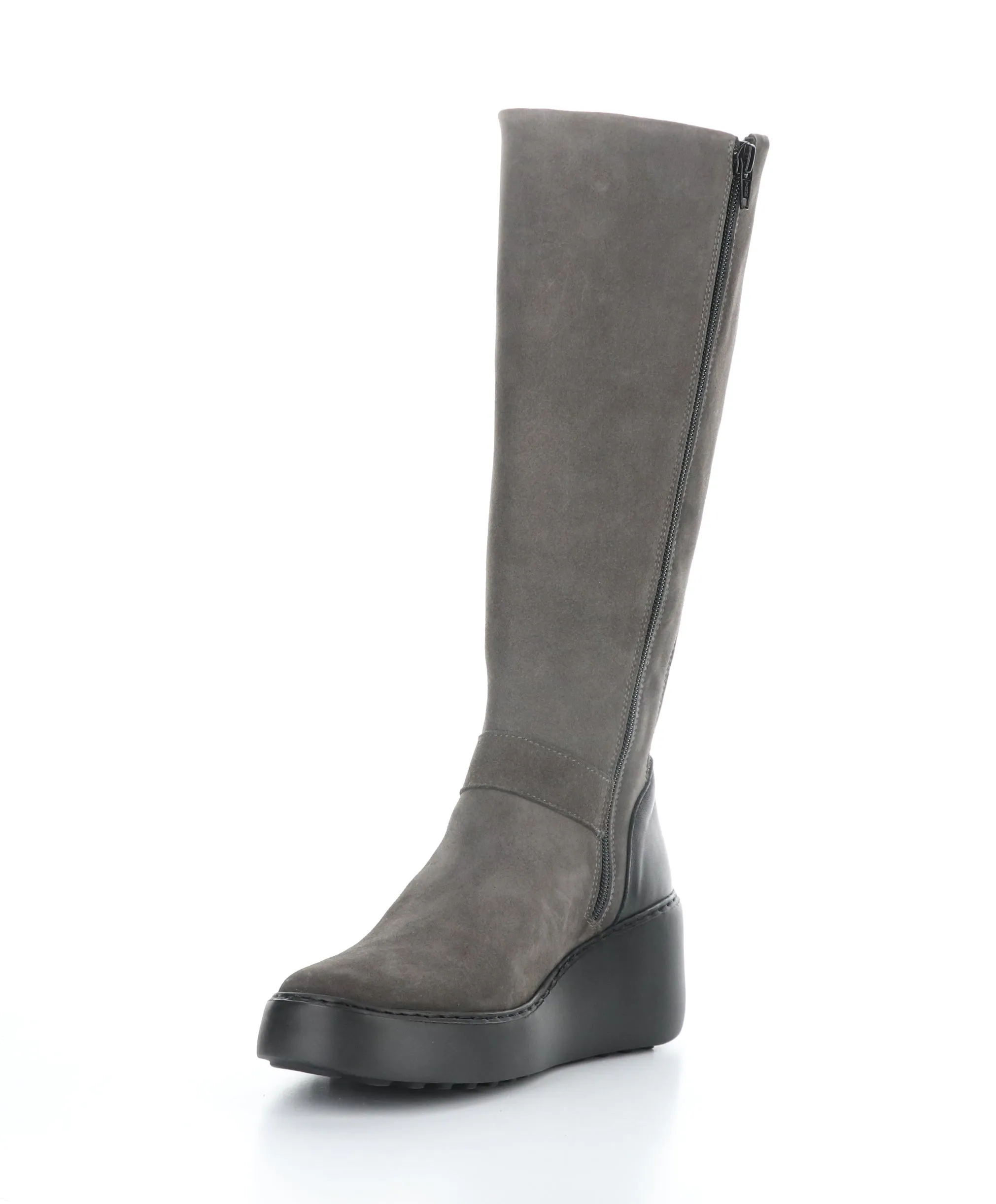 DOVA598FLY 001 ANTHRACITE/BLACK Elasticated Boots