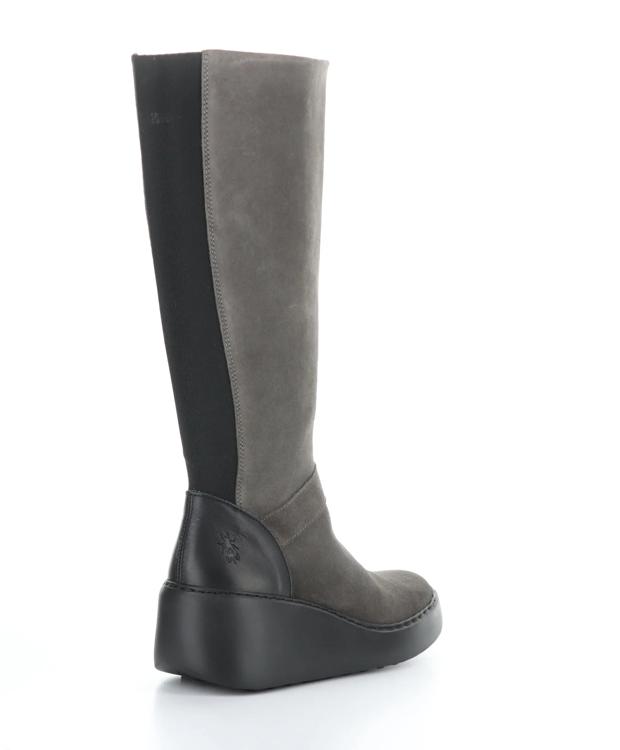 DOVA598FLY 001 ANTHRACITE/BLACK Elasticated Boots