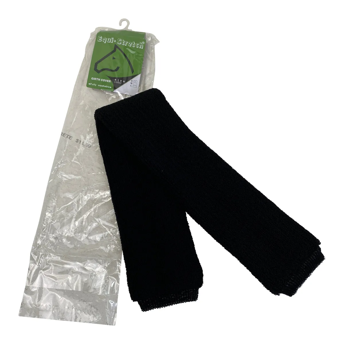 Equi-Stretch Girth Sock in Black - Small (70 cm)