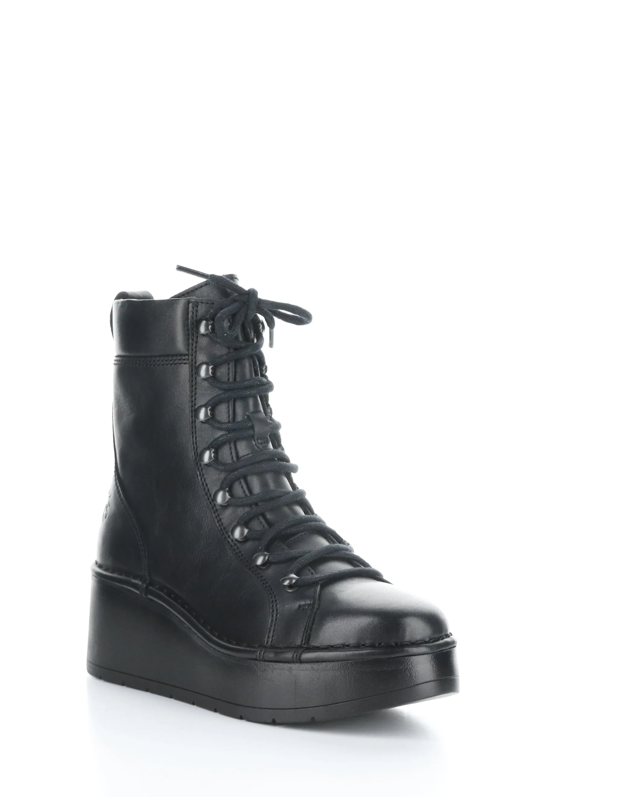 HAND247FLY 000 BLACK Lace-up Boots