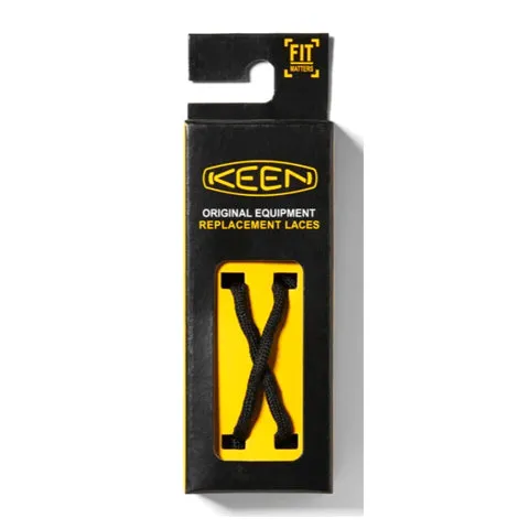 Keen Variegated Shoe Lace Kit - Black/Grey