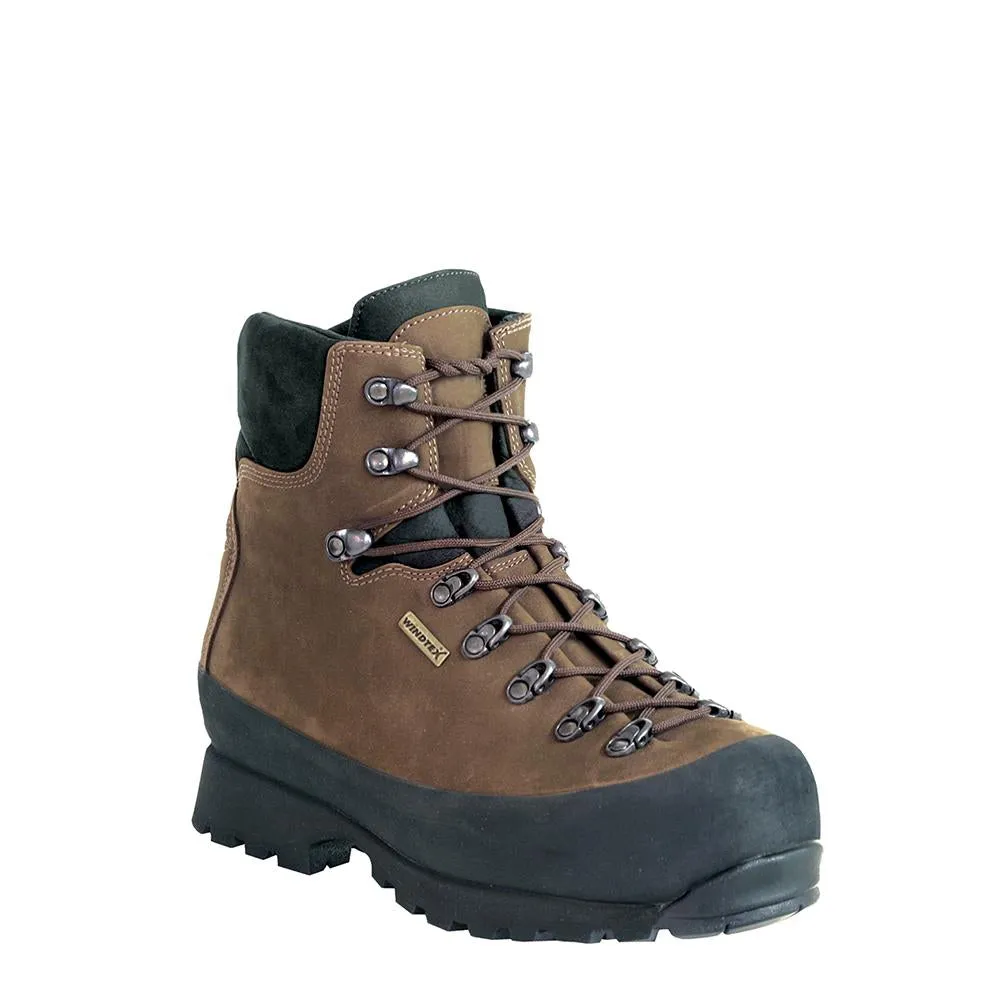 'Kenetrek Boots' Men's 7" Hardscrabble WP Steel Toe - Brown / Black