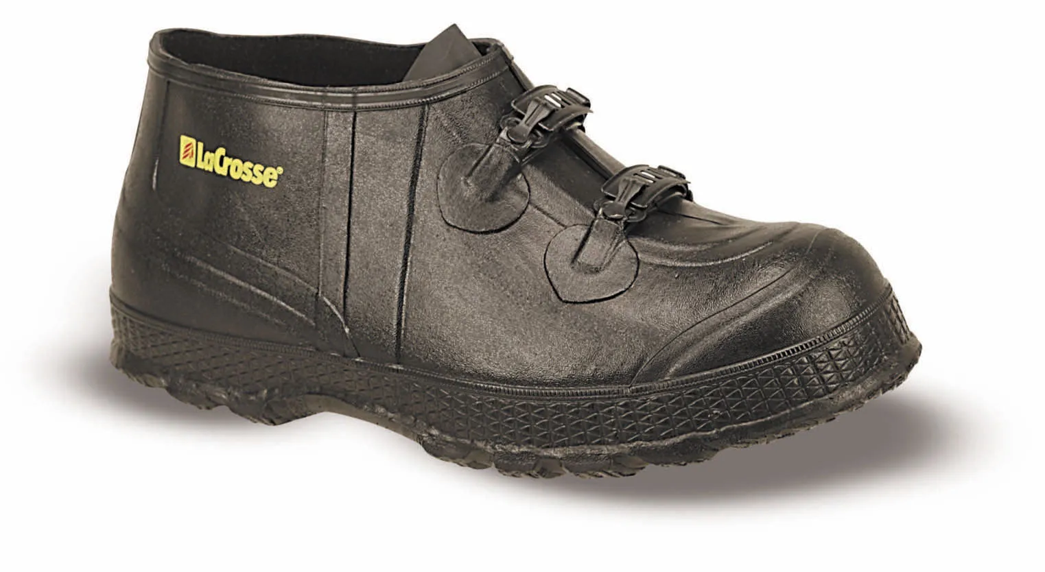 'LaCrosse' Men's 2 Buckle Overshoe - Black