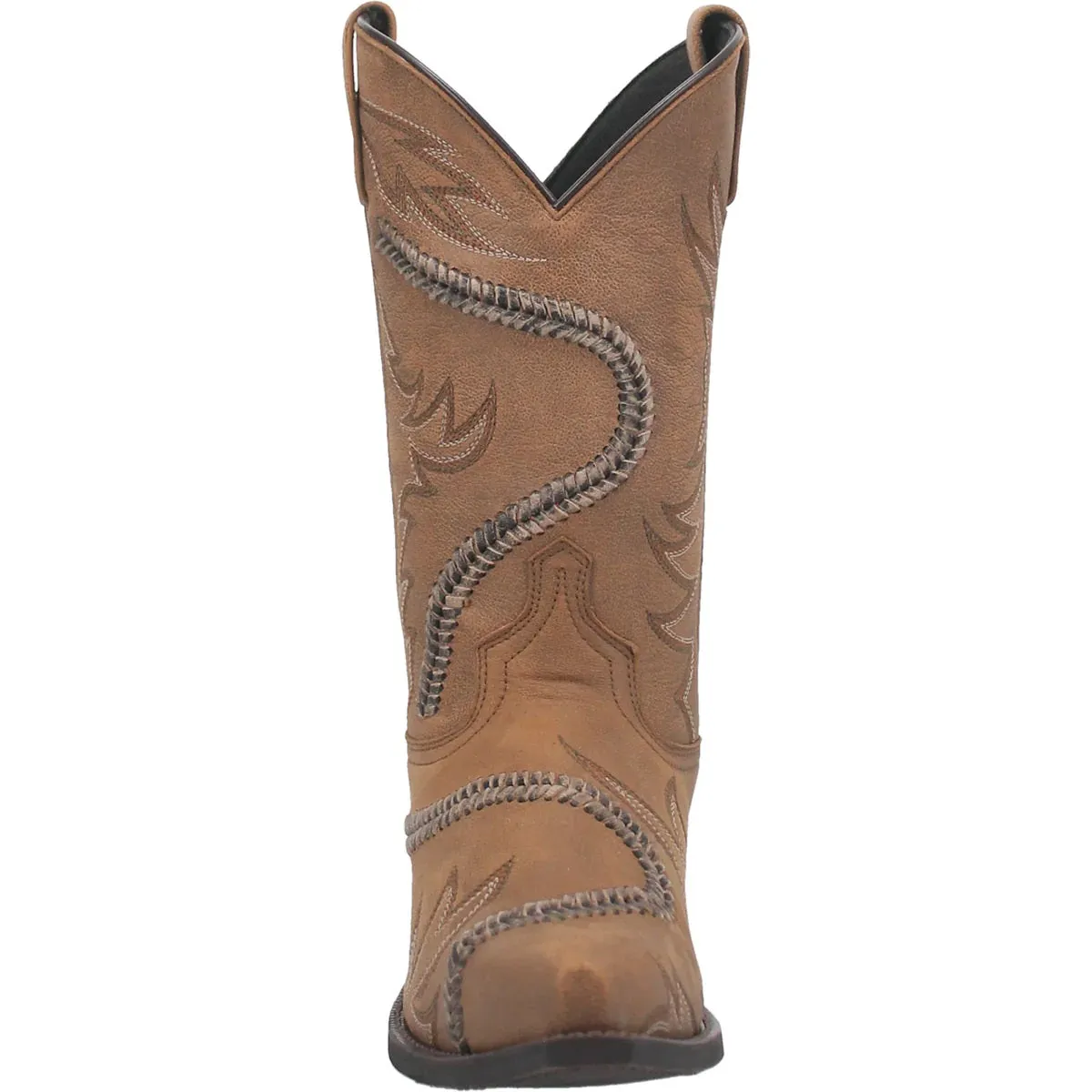 'Laredo' Men's 12" Lawry Western Fashion Snip Toe - Tan