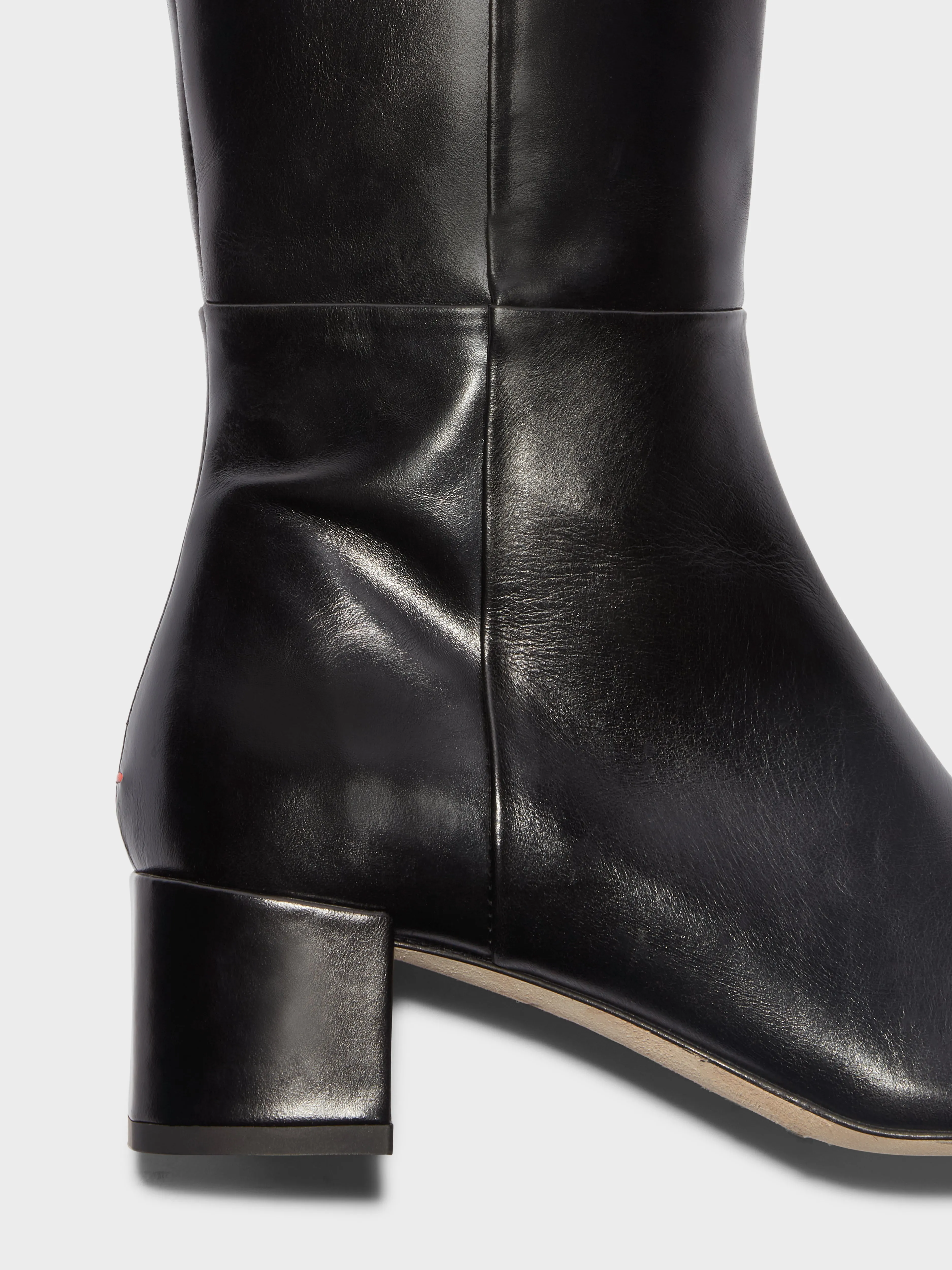 Laura Leather Knee-High Boots