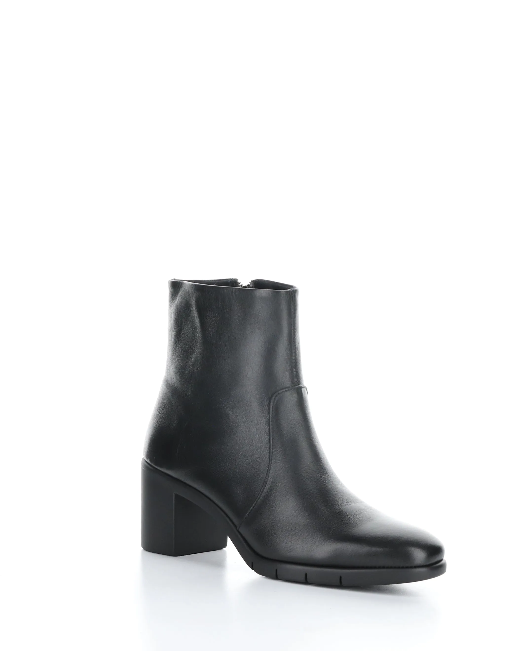 LIVE WELL BLACK Round Toe Boots