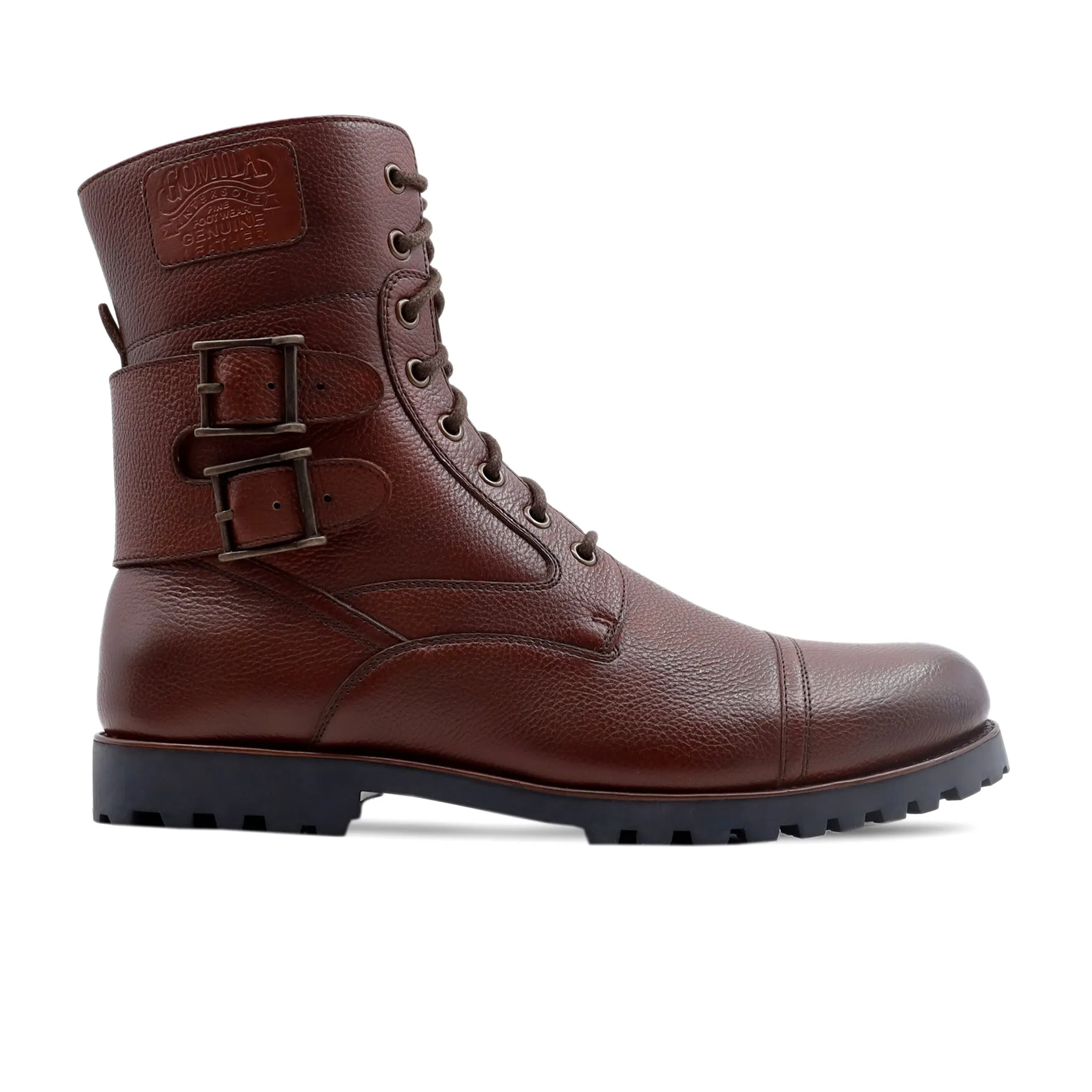 Maseru - Men's Oxblood Pebble Grain Boot