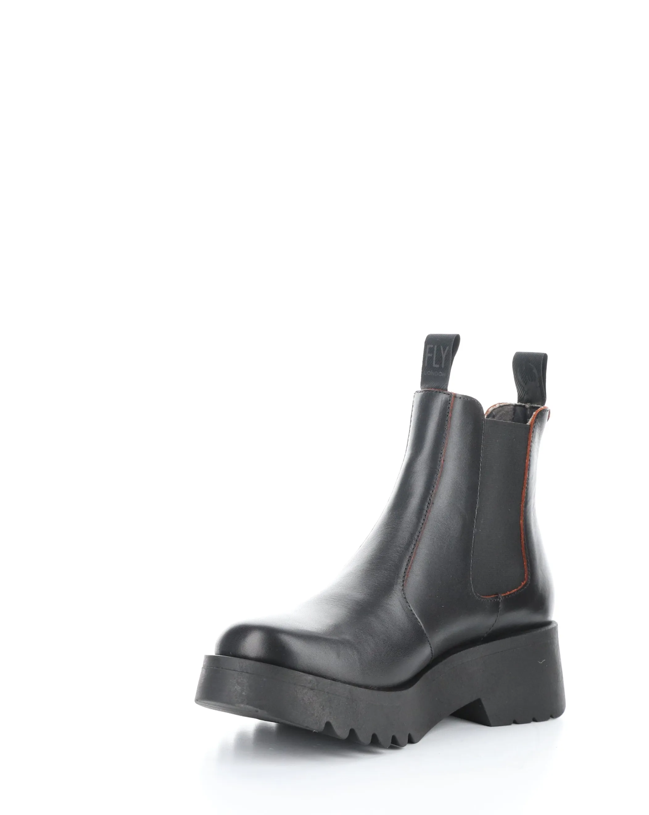 MEDI789FLY 008 BLACK/RED Elasticated Boots