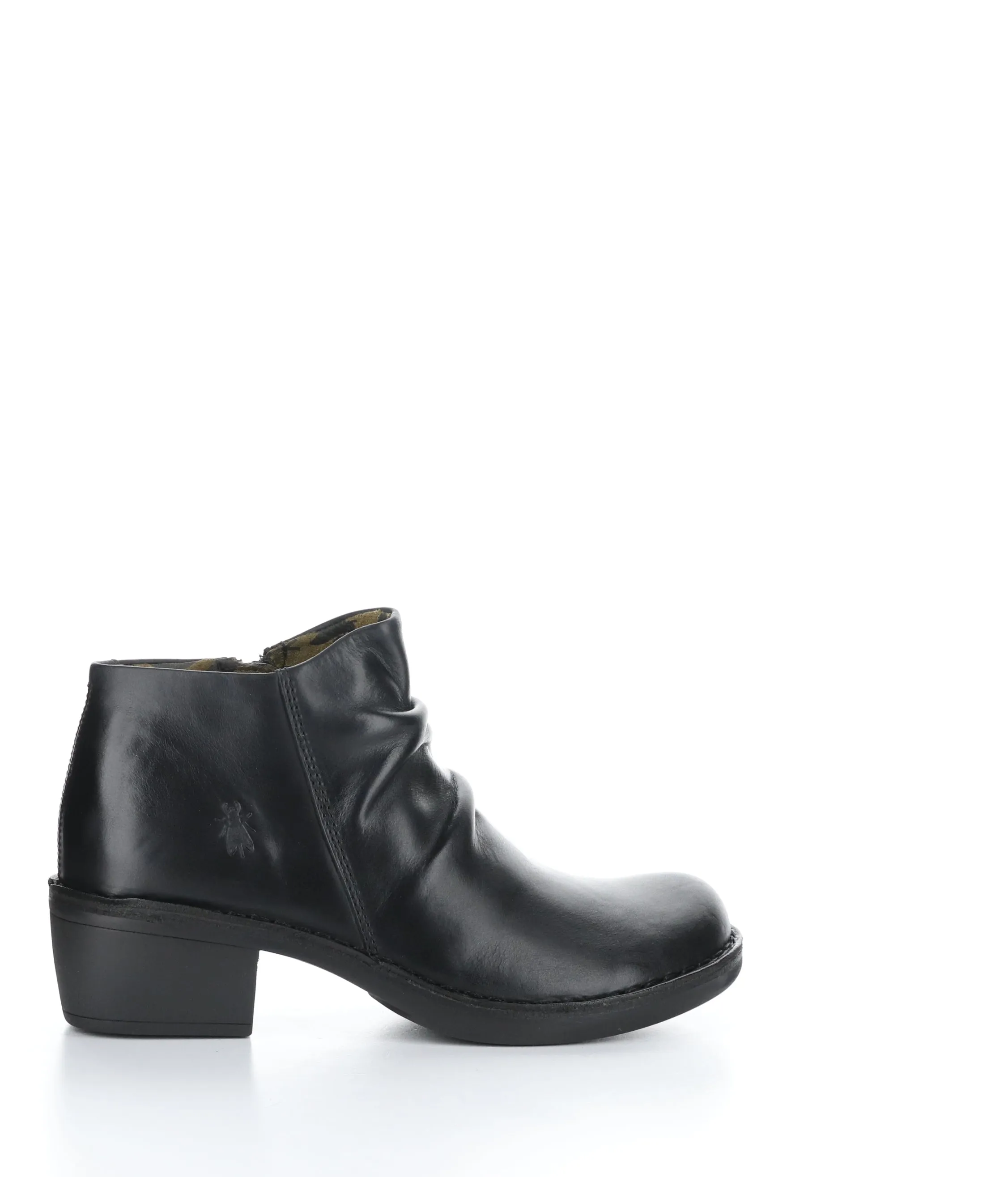 MERK093FLY 000 BLACK Round Toe Boots