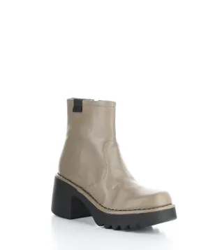 MOGE250FLY 005 TAUPE Round Toe Boots