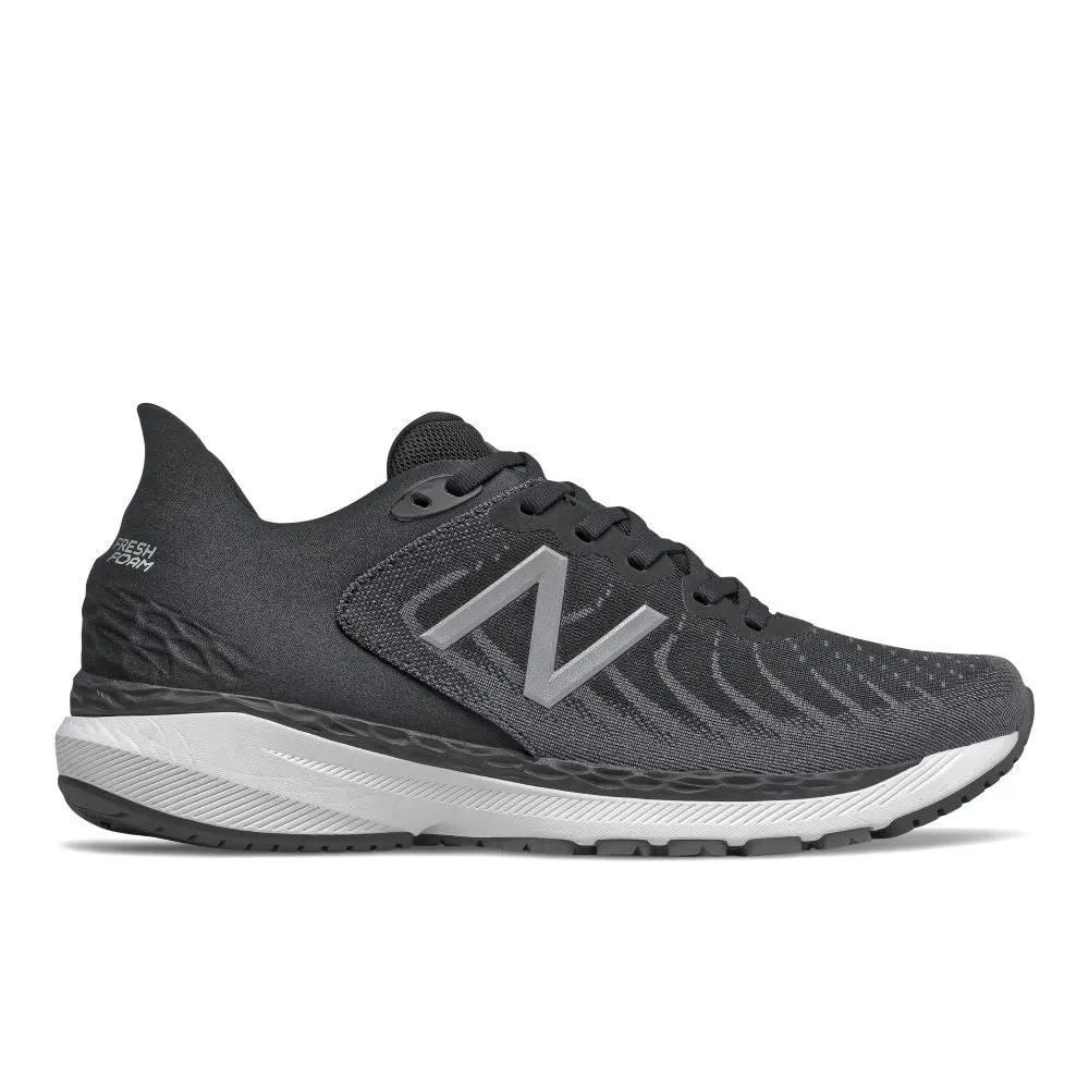 'New Balance' Men's Fresh Foam Stability - Black / White / Phantom