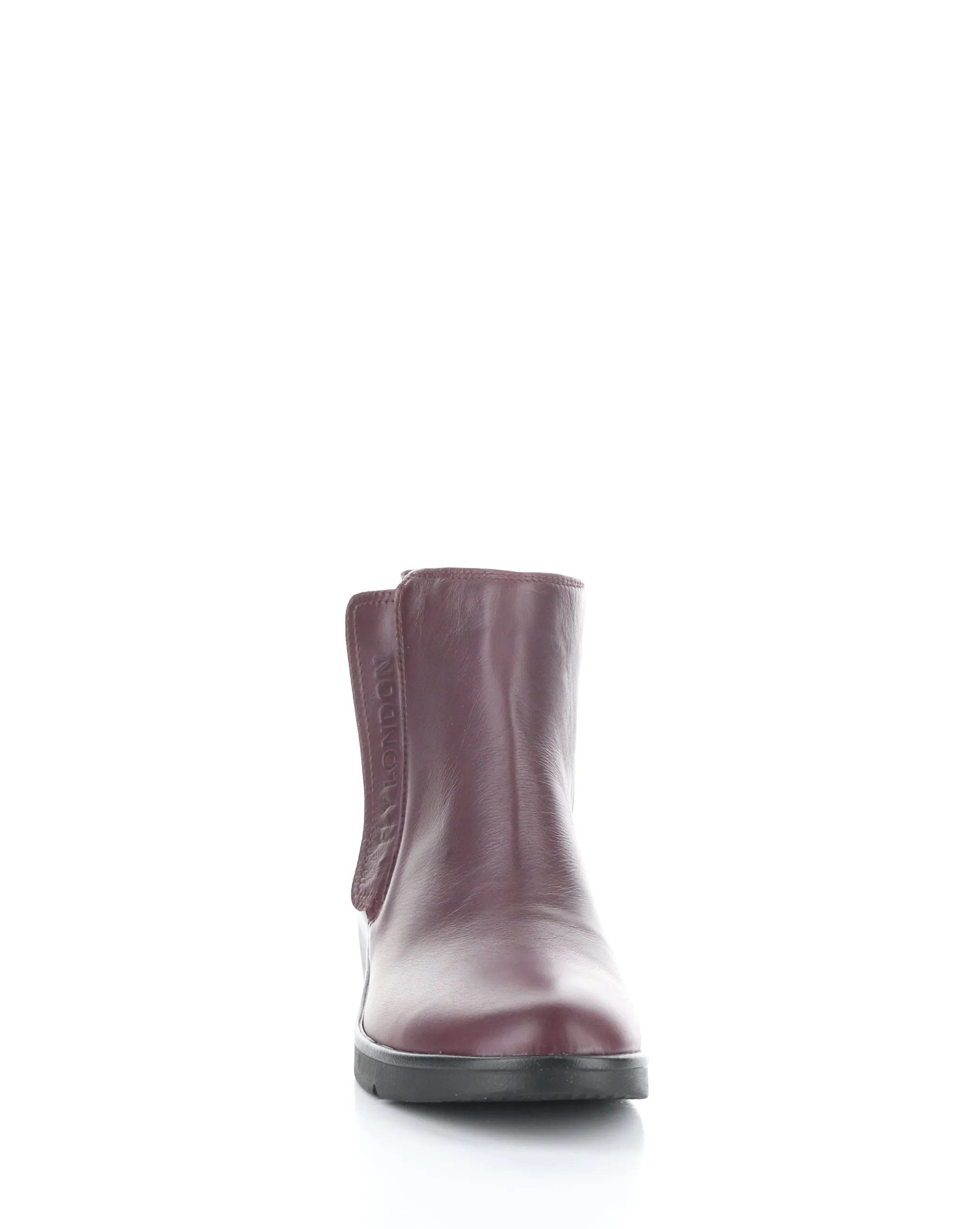 NULA550FLY 005 BORDEAUX Round Toe Boots