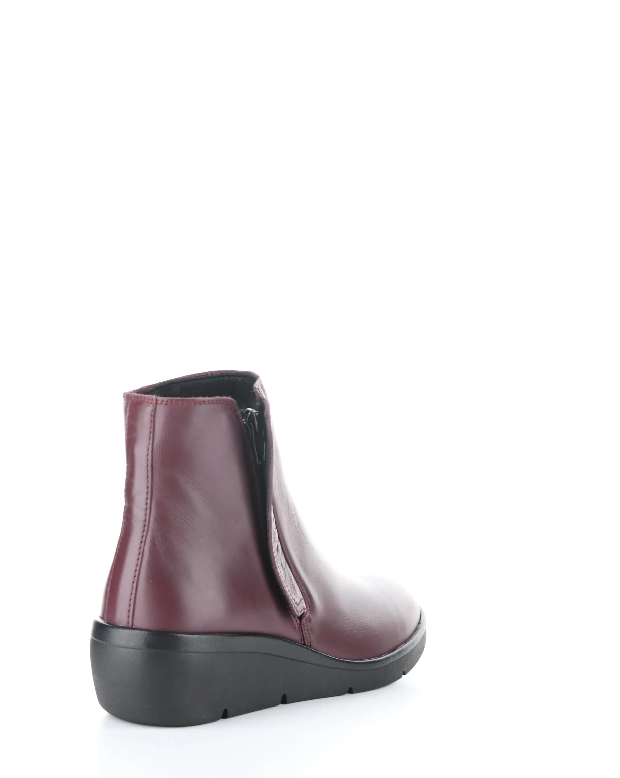 NULA550FLY 005 BORDEAUX Round Toe Boots