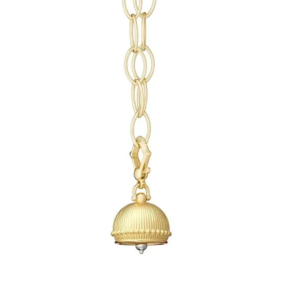 Paul Morelli Bell: Paul Morelli Linea Meditation Bell 14mm 18k gold