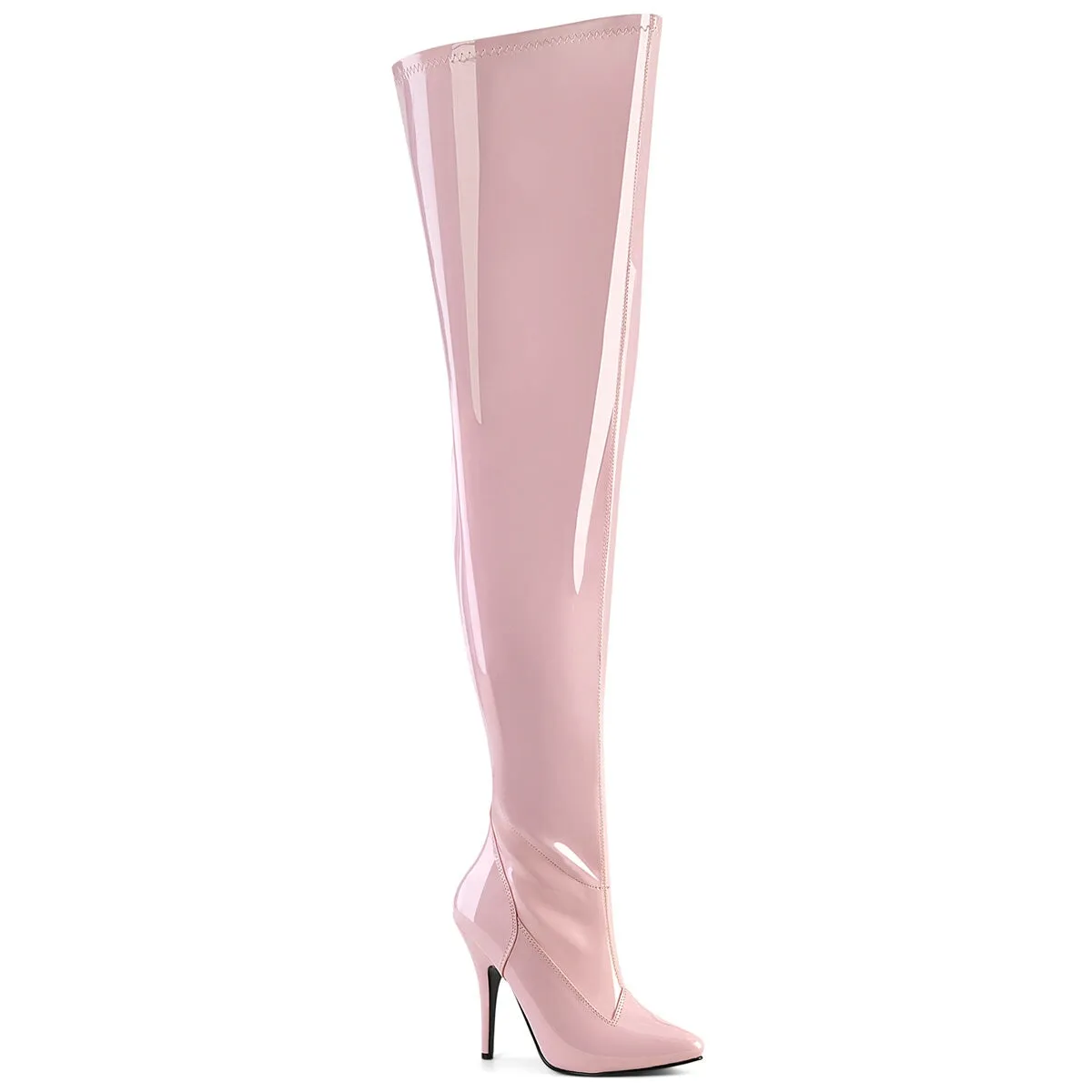 Pleaser Seduce-3000WC-Baby Pink-Size 9-Clearance