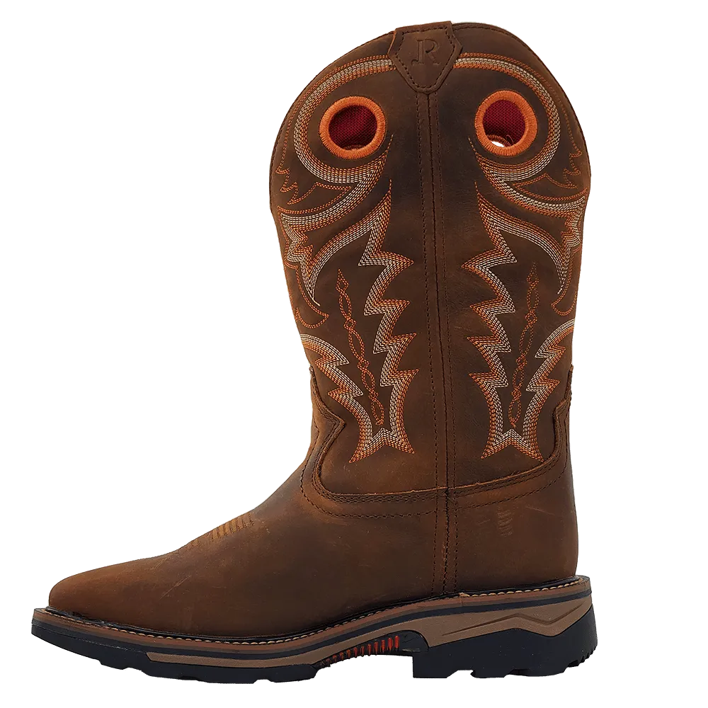 'R. Watson' Men's 12 Western EH SR Steel Toe - Hazel Bay