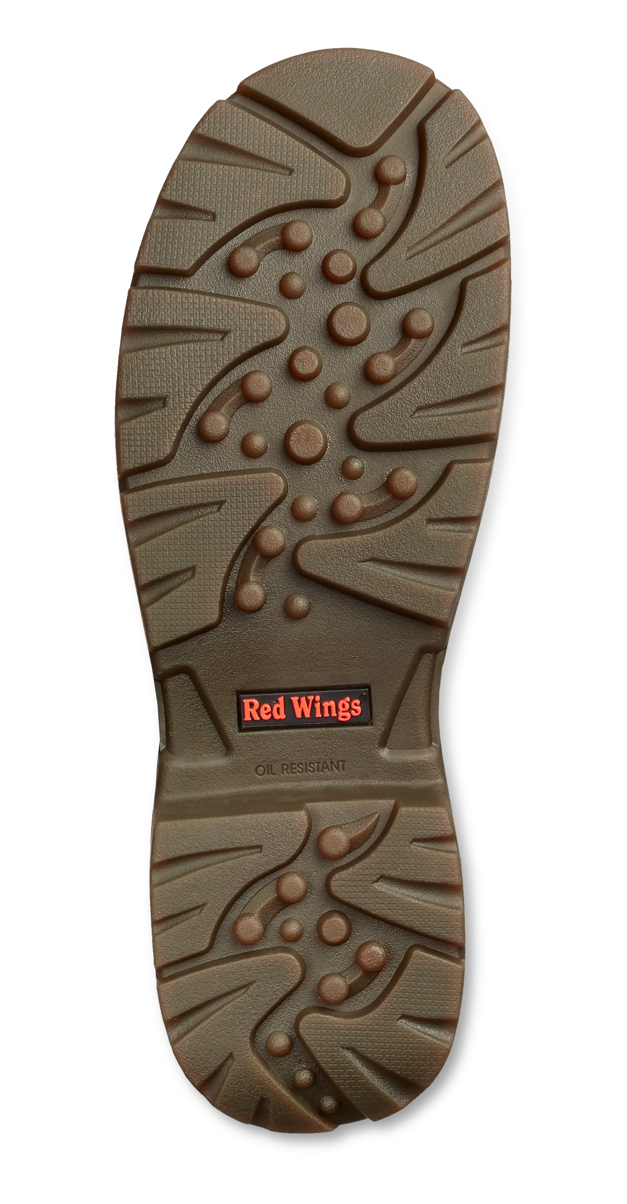 'Red Wing' Men's 6" King Toe Ext. Metguard EH Comp Toe - Brown / Black