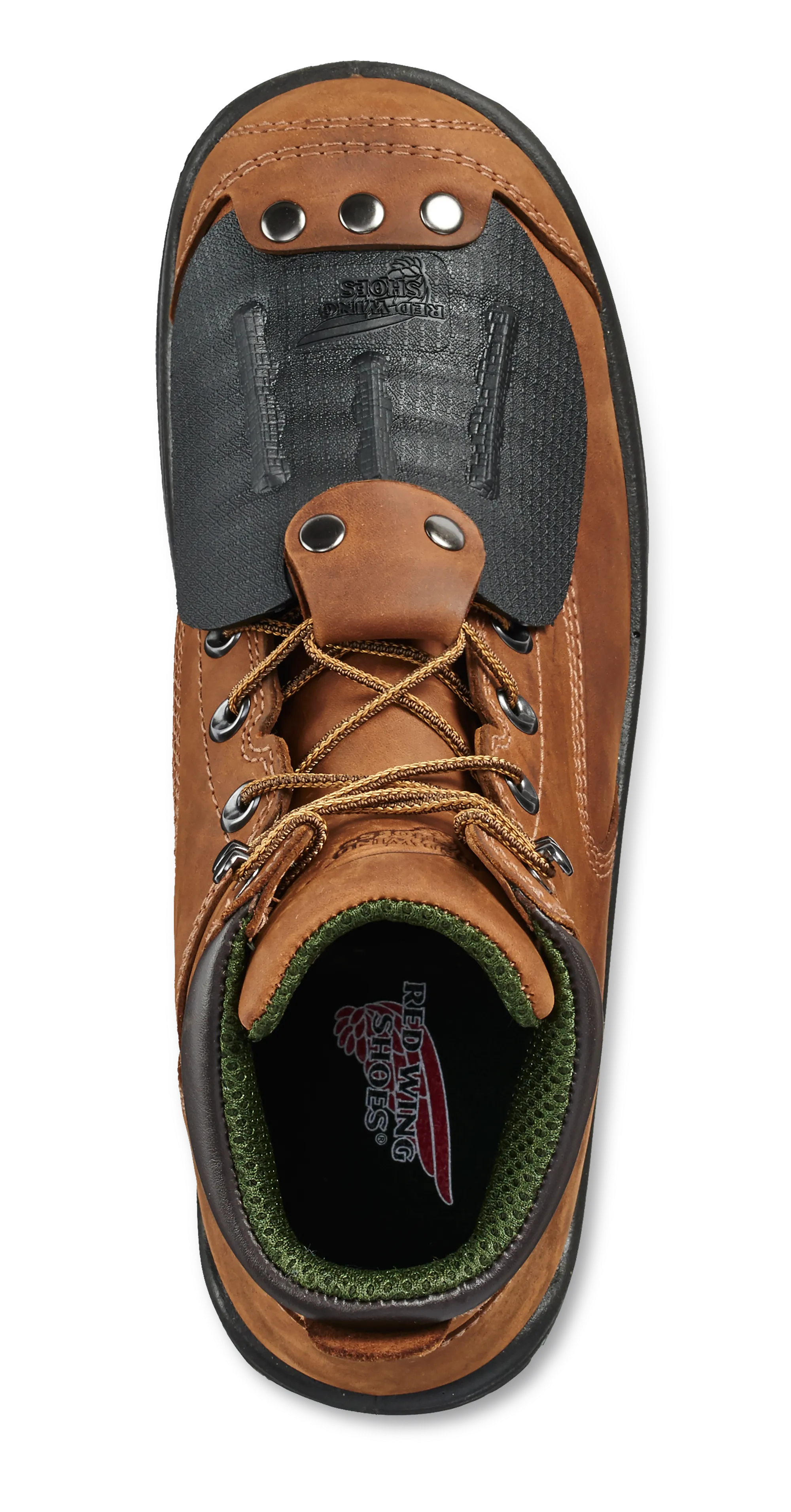 'Red Wing' Men's 6" King Toe Ext. Metguard EH Comp Toe - Brown / Black