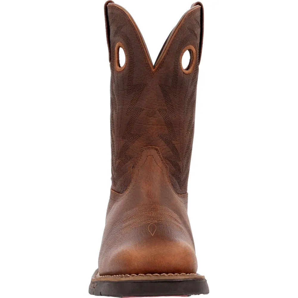 'Rocky' Men's Long Range Western WP Soft Toe - Brown