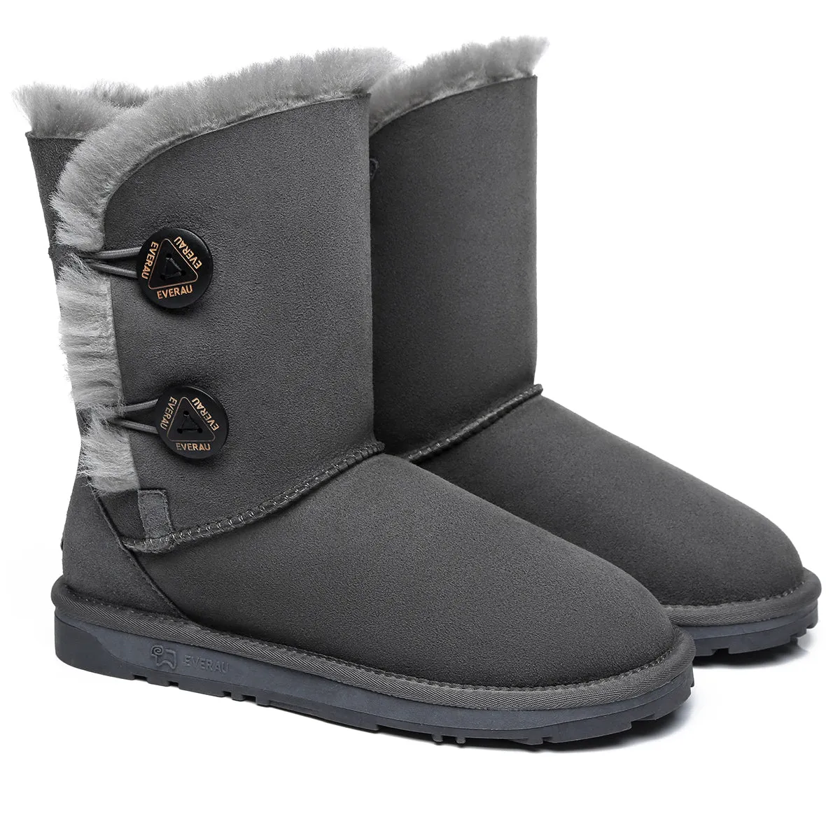 Short Twin Button Women UGG Boots