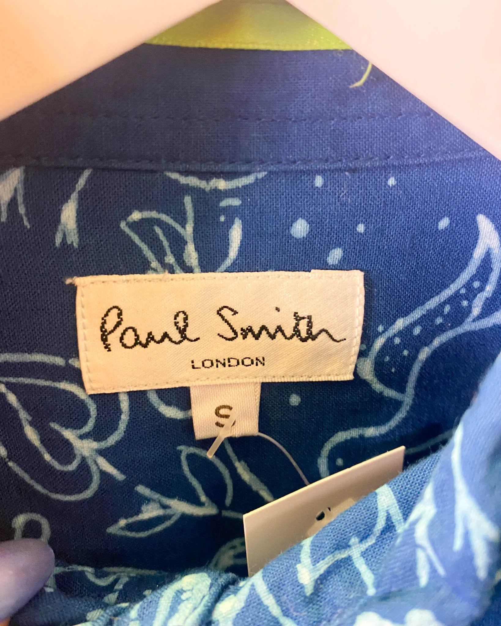 Size S - Paul Smith Frayed Seams Shirt