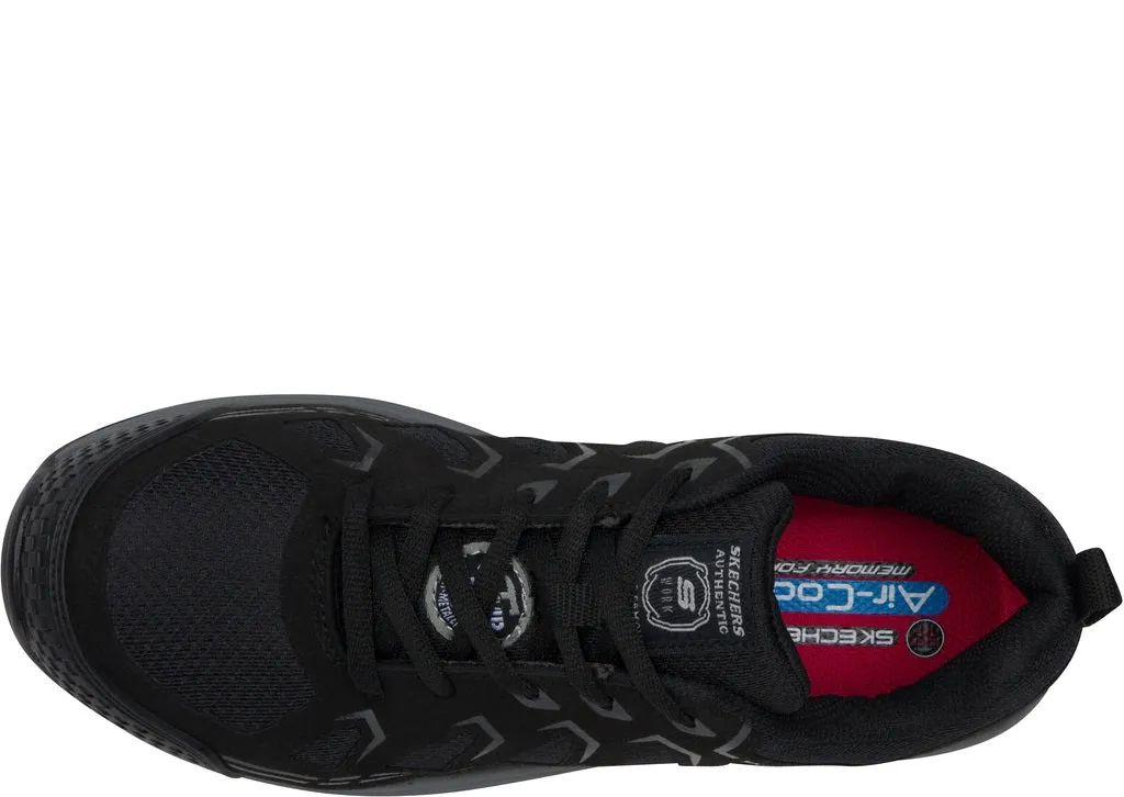 'Skechers' Men's Malad II EH Comp Toe - Black (Wide)