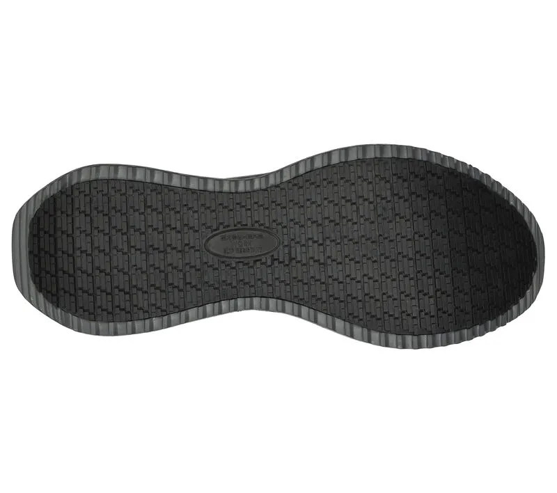 'Skechers' Men's Slip-ins Work: Tilido-Fletchit EH Comp Toe - Black / Red (Wide)