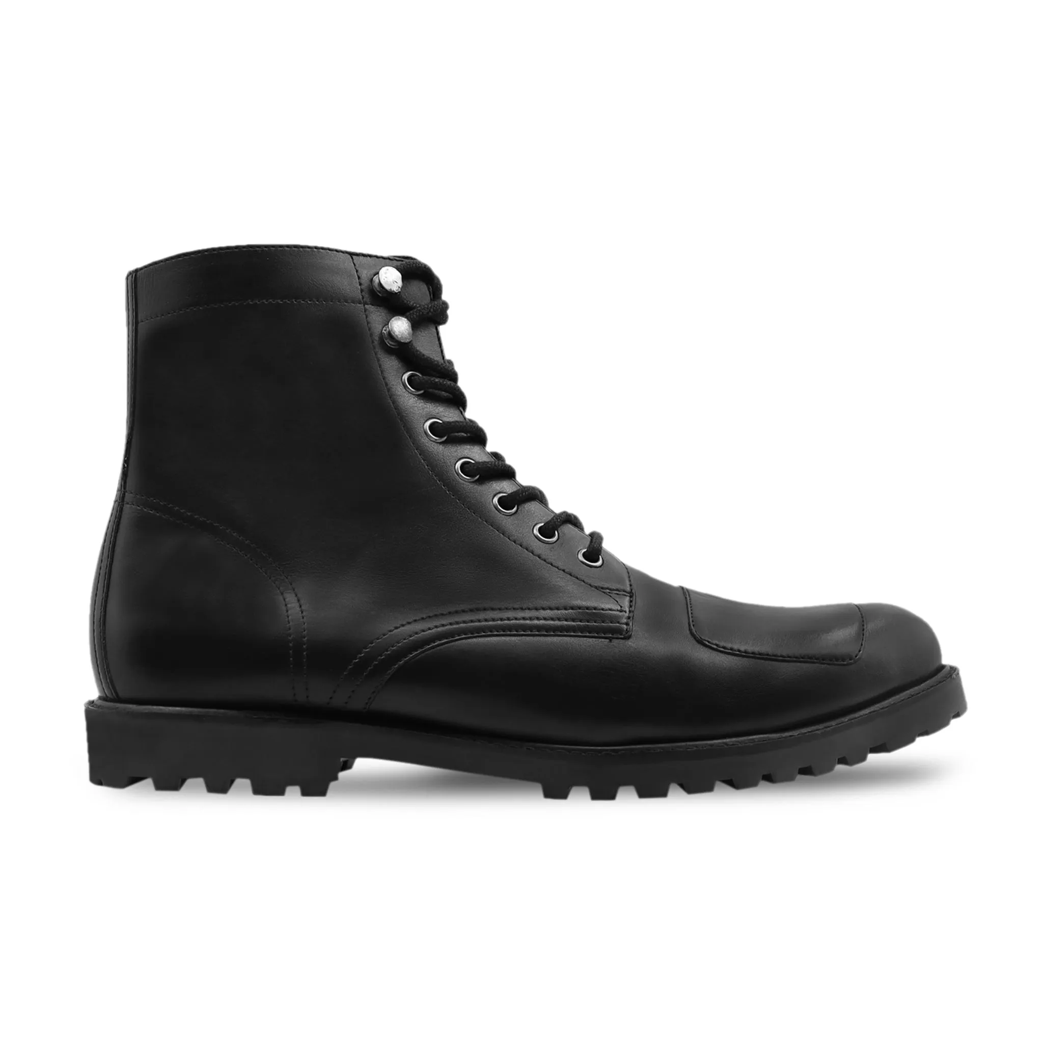 Spokane - Men's Black Calf Leather Boot