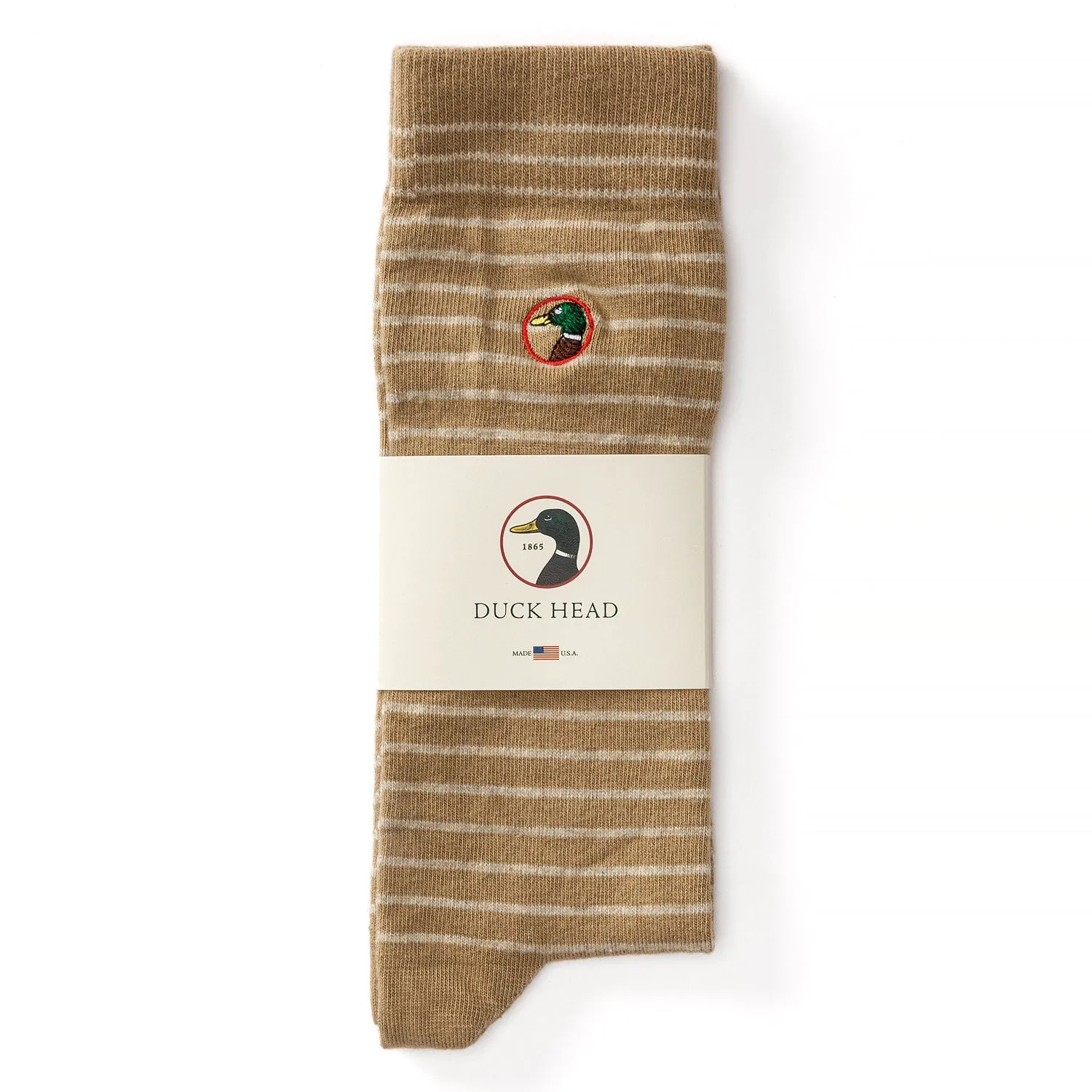 Striped Logo Sock