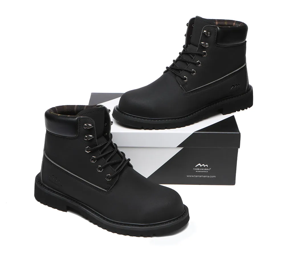 TARRAMARRA Work Safety Lace Up Boots Men Jaden