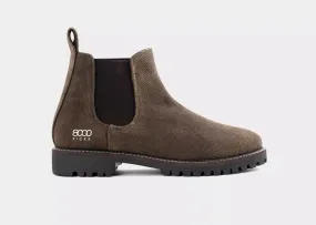 The Crossover Hemp Chelsea for Men in Dark Brown