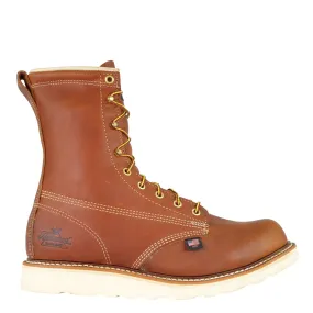 'Thorogood' Men's 8" American Heritage EH SR Steel Toe - Tobacco Brown