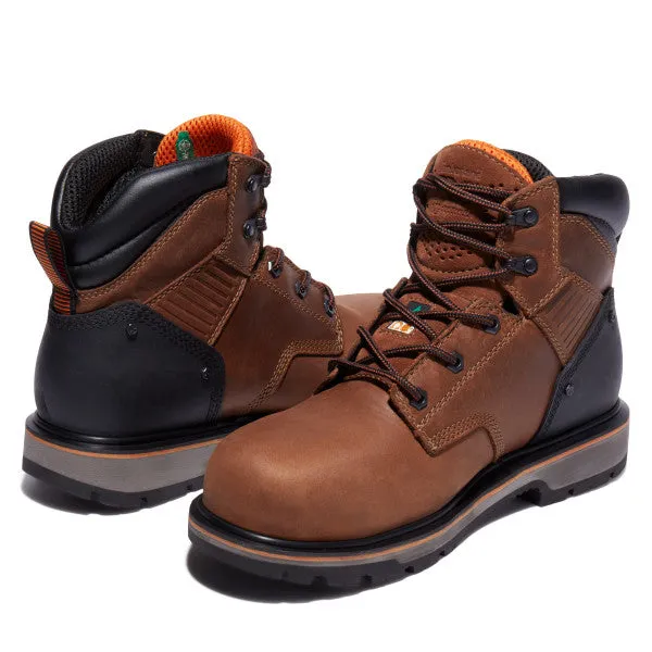 Timberland PRO Ballast mens 6 Composite Toe Work Boot TB0A29KY214 - Brown