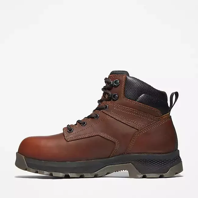 'Timberland Pro' Men's 6 Titan EV ESD Comp Toe - Teak Brown