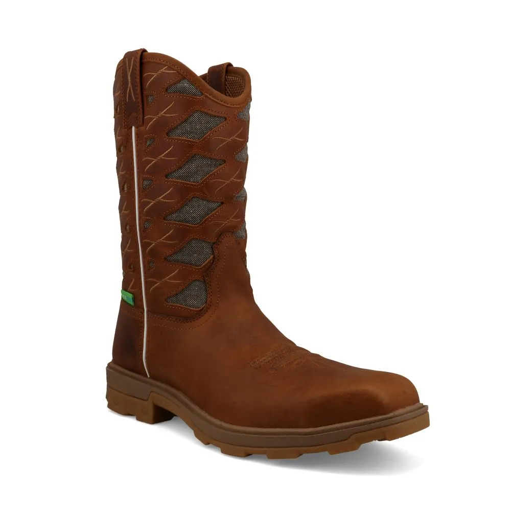 'Twisted X' Men's 11 Ultralite X EH Comp Toe - Cinnamon / Eco Dust