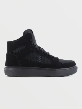 'Volcom' Men's Workwear Evolve High Top EH Comp Toe - Triple Black