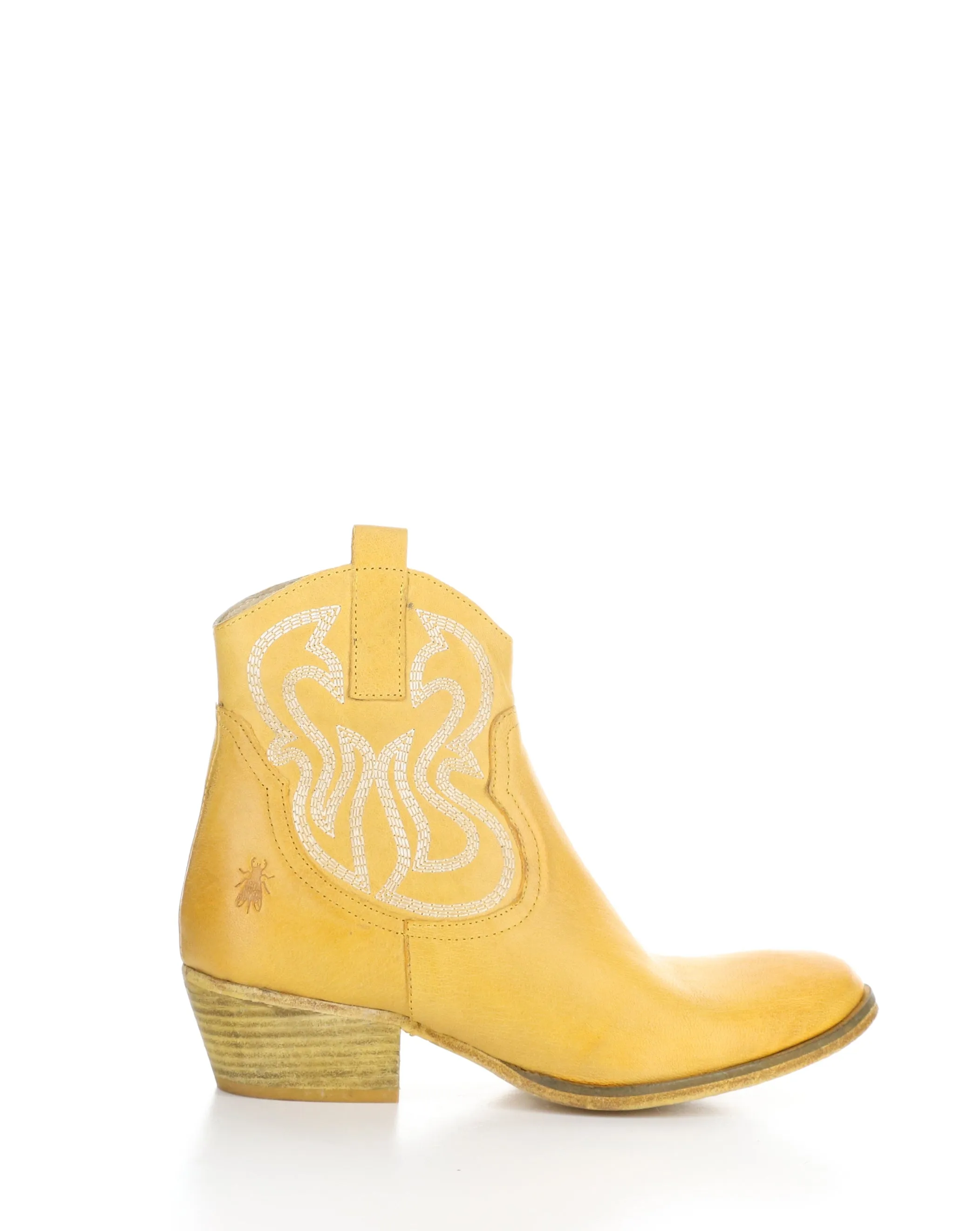 WAMI092FLY 002 YELLOW Round Toe Boots